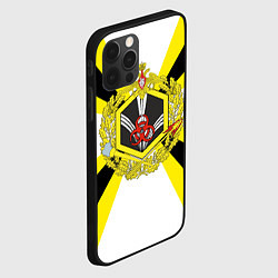 Чехол для iPhone 12 Pro РХБЗ - символика, цвет: 3D-черный — фото 2