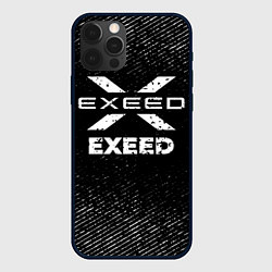 Чехол iPhone 12 Pro Exeed с потертостями на темном фоне