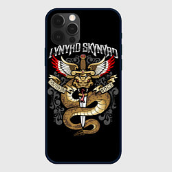 Чехол для iPhone 12 Pro Lynyrd Skynyrd - южный рок, цвет: 3D-черный