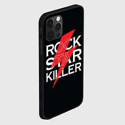 Чехол для iPhone 12 Pro Rock Star Killer, цвет: 3D-черный — фото 2