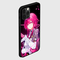 Чехол для iPhone 12 Pro Хонкай Стар Рейл: Кафка, цвет: 3D-черный — фото 2