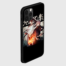 Чехол для iPhone 12 Pro Jigokuraku Sagiri Jigokuraku Gabimaru, цвет: 3D-черный — фото 2