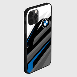 Чехол для iPhone 12 Pro БМВ - спортивная униформа, цвет: 3D-черный — фото 2