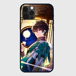 Чехол для iPhone 12 Pro Хонкай Стар Рейл: Дэн Хенг, цвет: 3D-черный