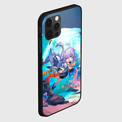 Чехол для iPhone 12 Pro Байлу электрический тип, цвет: 3D-черный — фото 2