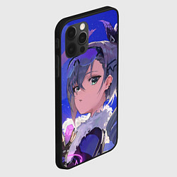 Чехол для iPhone 12 Pro Хонкай Стар Рейл: Серебряный Волк, цвет: 3D-черный — фото 2