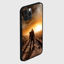 Чехол для iPhone 12 Pro Жёлтое солнце Метро, цвет: 3D-черный — фото 2