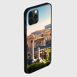 Чехол для iPhone 12 Pro Руины Рима, цвет: 3D-черный — фото 2