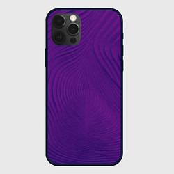 Чехол для iPhone 12 Pro Фантазия в фиолетовом, цвет: 3D-черный