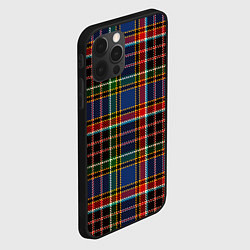 Чехол для iPhone 12 Pro Цветные квадраты Colored squares, цвет: 3D-черный — фото 2