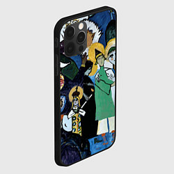 Чехол для iPhone 12 Pro Кандинский картина символы святые, цвет: 3D-черный — фото 2
