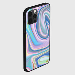 Чехол для iPhone 12 Pro Sea waves fantasy, цвет: 3D-черный — фото 2