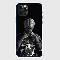 Чехол для iPhone 12 Pro Lil Peep in the dark, цвет: 3D-черный