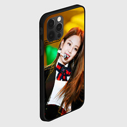 Чехол для iPhone 12 Pro Blackpink Jennie Kim, цвет: 3D-черный — фото 2