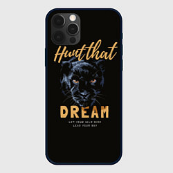 Чехол для iPhone 12 Pro Let your wild side lead your way, цвет: 3D-черный