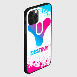 Чехол для iPhone 12 Pro Destiny neon gradient style, цвет: 3D-черный — фото 2