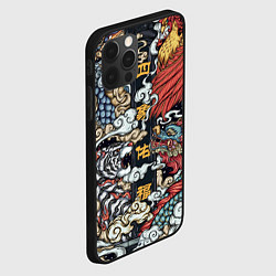 Чехол для iPhone 12 Pro Japanese art, цвет: 3D-черный — фото 2