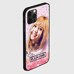 Чехол для iPhone 12 Pro Lisa kpop, цвет: 3D-черный — фото 2