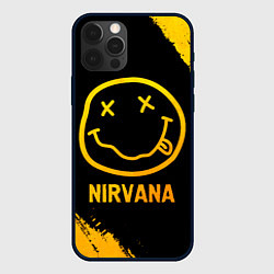 Чехол для iPhone 12 Pro Nirvana - gold gradient, цвет: 3D-черный