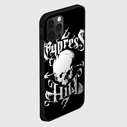 Чехол для iPhone 12 Pro Cypress hill - skull arrows, цвет: 3D-черный — фото 2