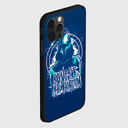 Чехол для iPhone 12 Pro Bring Me The Horizon Scull, цвет: 3D-черный — фото 2