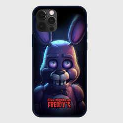 Чехол для iPhone 12 Pro Bonnie FNAF, цвет: 3D-черный