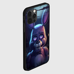 Чехол для iPhone 12 Pro Bonnie FNAF, цвет: 3D-черный — фото 2