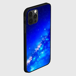 Чехол для iPhone 12 Pro Космос млечный путь, цвет: 3D-черный — фото 2