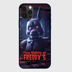 Чехол для iPhone 12 Pro Five Nights at Freddys Bonnie, цвет: 3D-черный