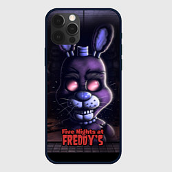 Чехол для iPhone 12 Pro Five Nights at Freddys Bonnie, цвет: 3D-черный