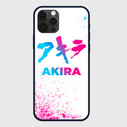 Чехол для iPhone 12 Pro Akira neon gradient style, цвет: 3D-черный