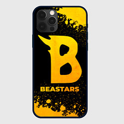 Чехол для iPhone 12 Pro Beastars - gold gradient, цвет: 3D-черный