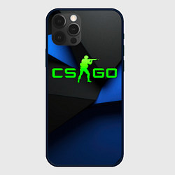 Чехол для iPhone 12 Pro CS GO standart abstract, цвет: 3D-черный