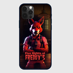 Чехол для iPhone 12 Pro Five Nights at Freddys Mangle, цвет: 3D-черный