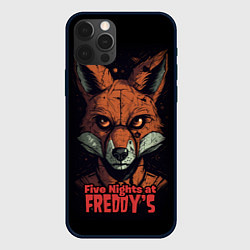 Чехол для iPhone 12 Pro Five Nights at Freddys Mangle, цвет: 3D-черный