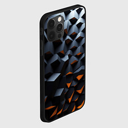 Чехол для iPhone 12 Pro Объемные углы, цвет: 3D-черный — фото 2