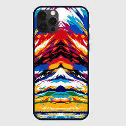 Чехол для iPhone 12 Pro Vanguard abstraction - vogue - art, цвет: 3D-черный