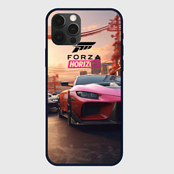 Чехол для iPhone 12 Pro Forza street racihg, цвет: 3D-черный