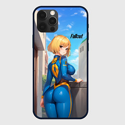 Чехол iPhone 12 Pro Fallout game girl