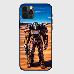 Чехол для iPhone 12 Pro Фалаут силовая броня, цвет: 3D-черный