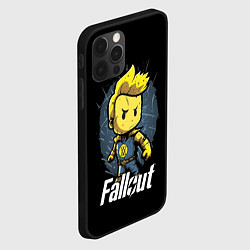 Чехол для iPhone 12 Pro Fallout boy, цвет: 3D-черный — фото 2