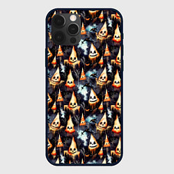 Чехол для iPhone 12 Pro Акварельные приведения, цвет: 3D-черный