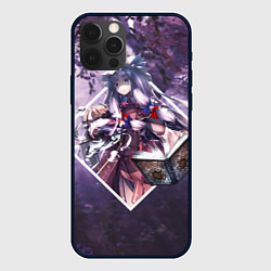 Чехол для iPhone 12 Pro Touhou Project Пачули Нолидж, цвет: 3D-черный