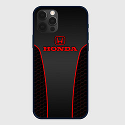Чехол для iPhone 12 Pro Honda - униформа красная, цвет: 3D-черный