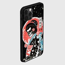 Чехол для iPhone 12 Pro Гейша Японии в кимоно - смерть полнолуние, цвет: 3D-черный — фото 2