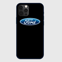 Чехол для iPhone 12 Pro Ford sport auto, цвет: 3D-черный