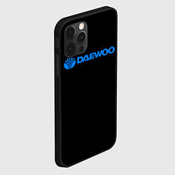 Чехол для iPhone 12 Pro Daewoo sport korea, цвет: 3D-черный — фото 2