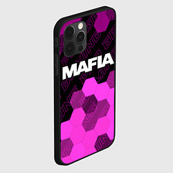 Чехол для iPhone 12 Pro Mafia pro gaming: символ сверху, цвет: 3D-черный — фото 2