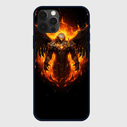 Чехол iPhone 12 Pro Пламенный Бог Тот