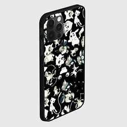 Чехол для iPhone 12 Pro Пикачу и сборник аниме покемонов, цвет: 3D-черный — фото 2